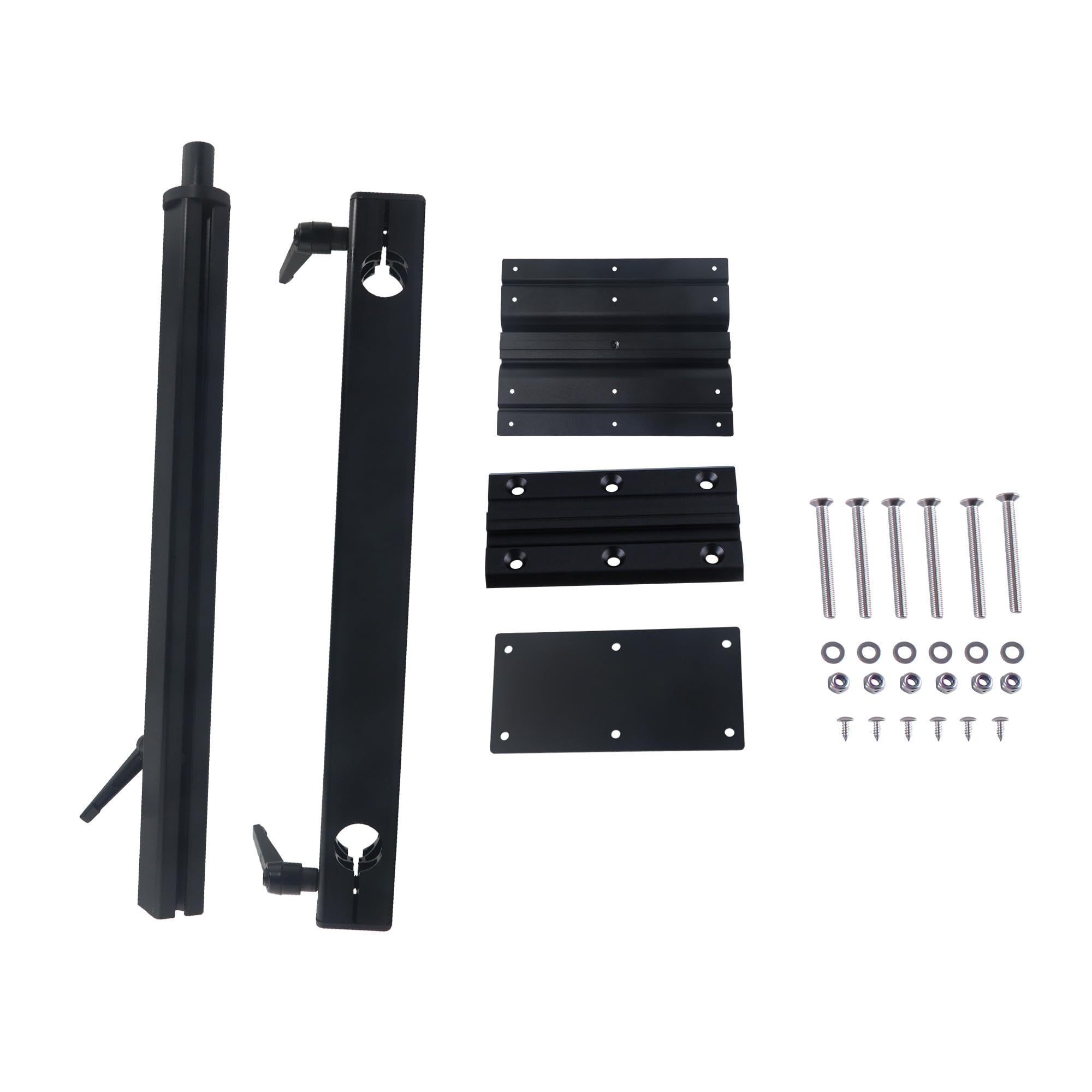 Abnehmbare Tischbeine aus Aluminium, 360 Grad drehbar und verstellbar, Tischbein Halterung für DIY Möbel, Wohnmobil, Caravan, Boot, Yacht, Sofa und Wand（nur Tischbein）