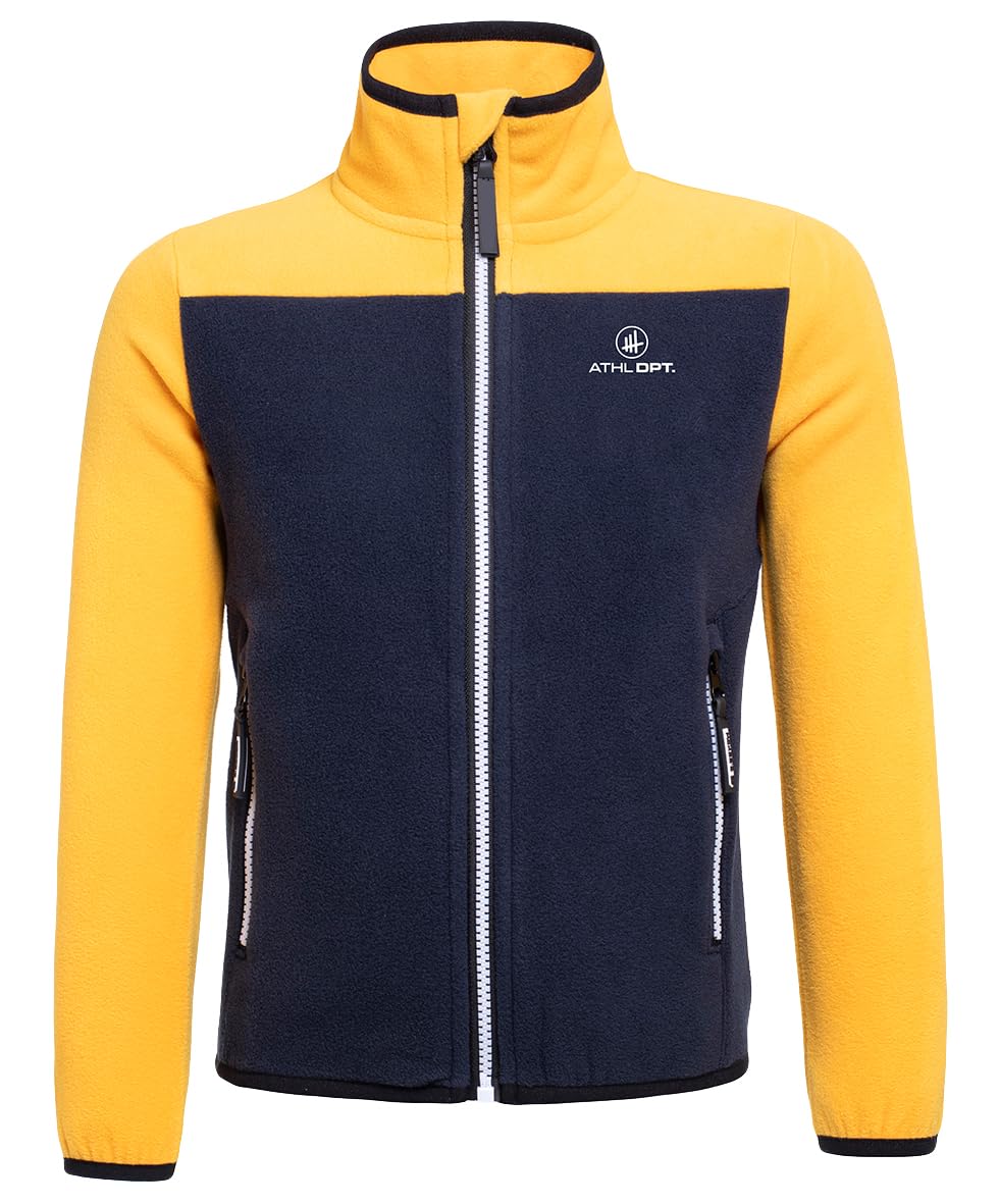 Jungen kuschlig-warme Fleecejacke/Übergangsjacke für Outdoor und Freizeit