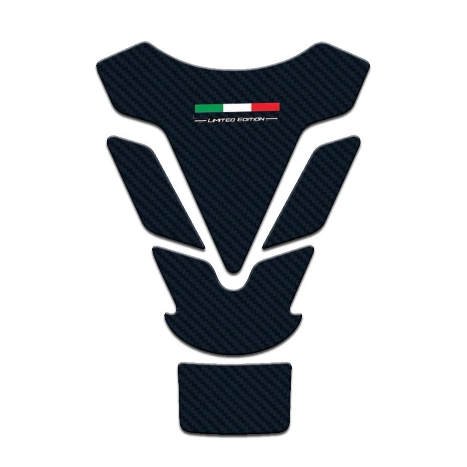 Motorcycle Tank Decals Italy Flag Italia Stickers Case for Aprilia RS4 RSV4 for Ducati for Monster Bike Tank Film(Color3)