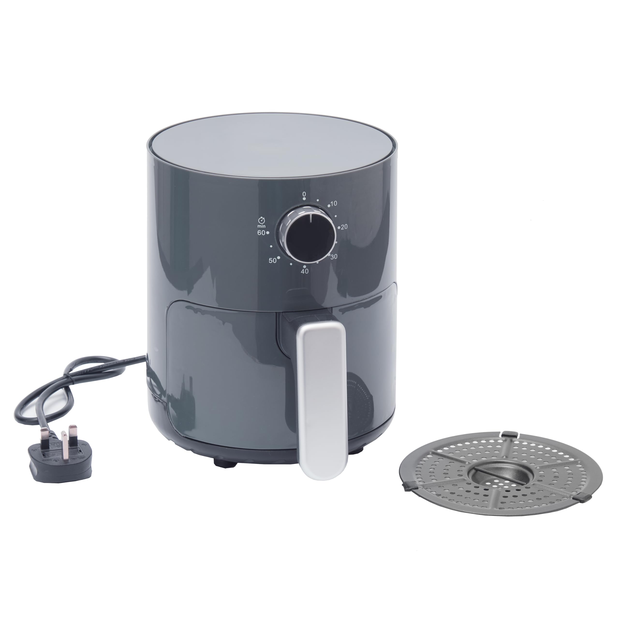 Coopers of Stortford - 2L Air Fryer 800W - Compact Energy-Efficient with Fixed 180°C Temperature - Dishwasher Safe