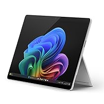 Microsoft Surface Pro, Copilot+ PC, 13 Pollici OLED Touchscreen, Snapdragon X Elite, 16GB RAM, 1TB SSD, Modello 11esima Edizione, Platino, Alimentatore non Incluso