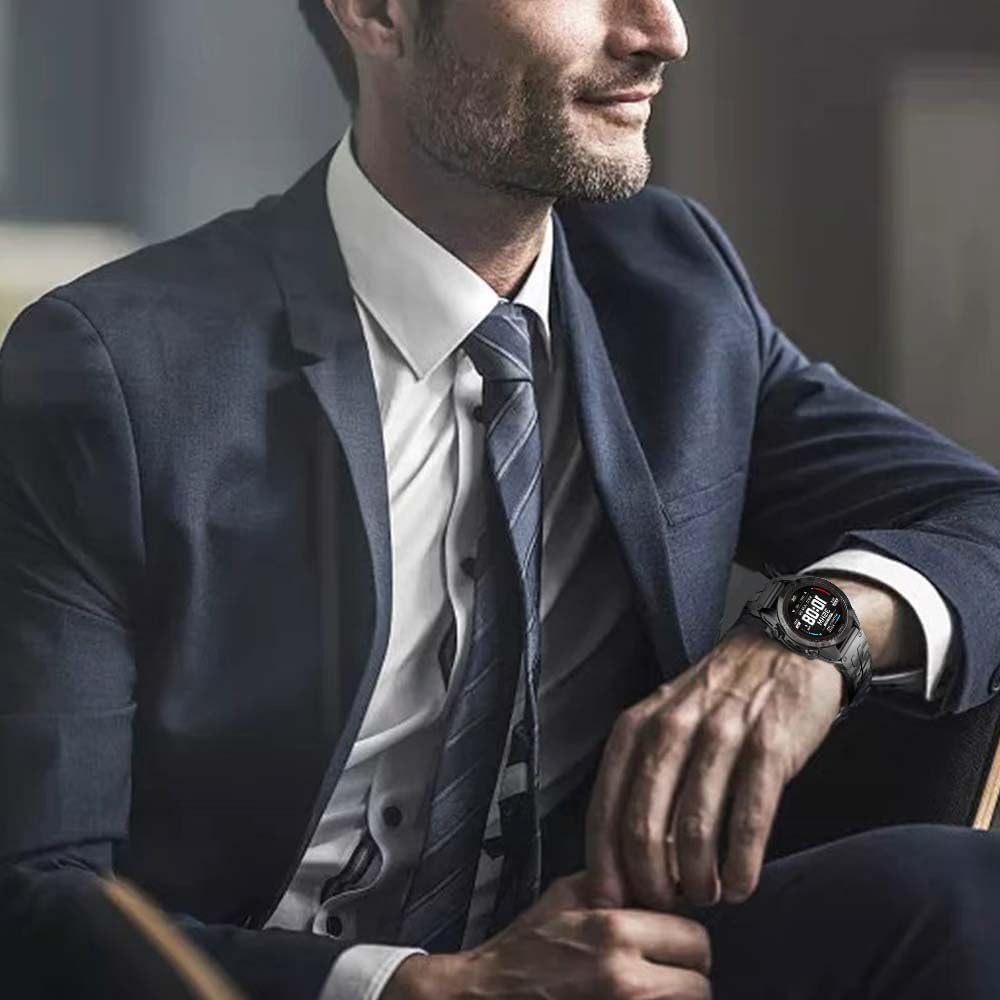 No Tool Needed 22mm Titanium Band Compatible for Tactix 8 47mm/Fenix 8 47mm/7/6 Pro/Forerunner 965,26mm Metal Quick Fit WatchBand for Tactix 8 51mm/Instinct 3 50mm/Fenix 8 51mm/7X Pro/6X Pro - Image 6