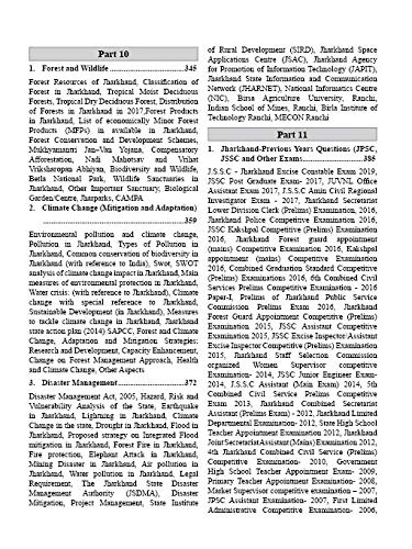 Jharkhand Plethora of Knowledge for JPSC, JSSC and all Competitive Exams - 2021/edition 3