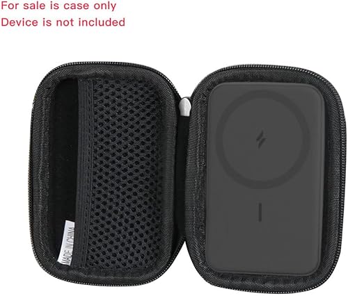 Miniatura 2 de Hermitshell Estuche rígido de viaje para Anker 622  Anker 621 batería magnética (MagGo), cargador portátil inalámbrico magnético plegable de 5000