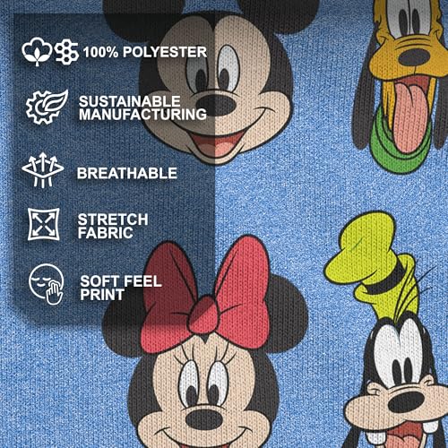 Image of Disney Boy's Mickey & Friends Character Grid Performance Tee