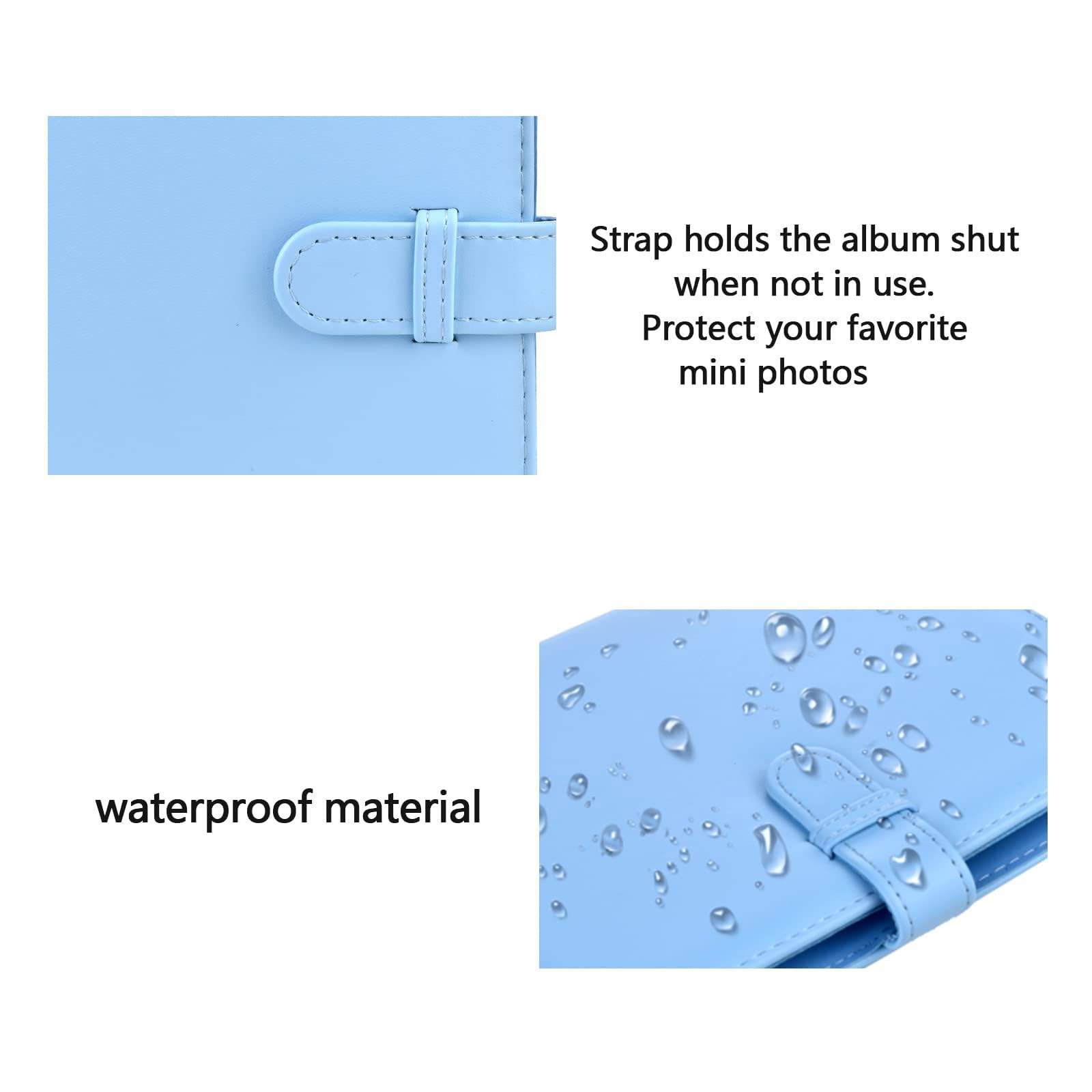 Album Fotografico Per Fujifilm Mini - 200 Tasche In Pelle PU Per Foto Istantanee - Foto 12