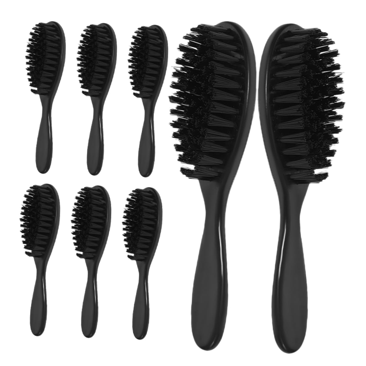 Mikinona Upgrade Your Grooming Kit: 8pcs Barber Beard Brush Face Cleaning Brush for Men