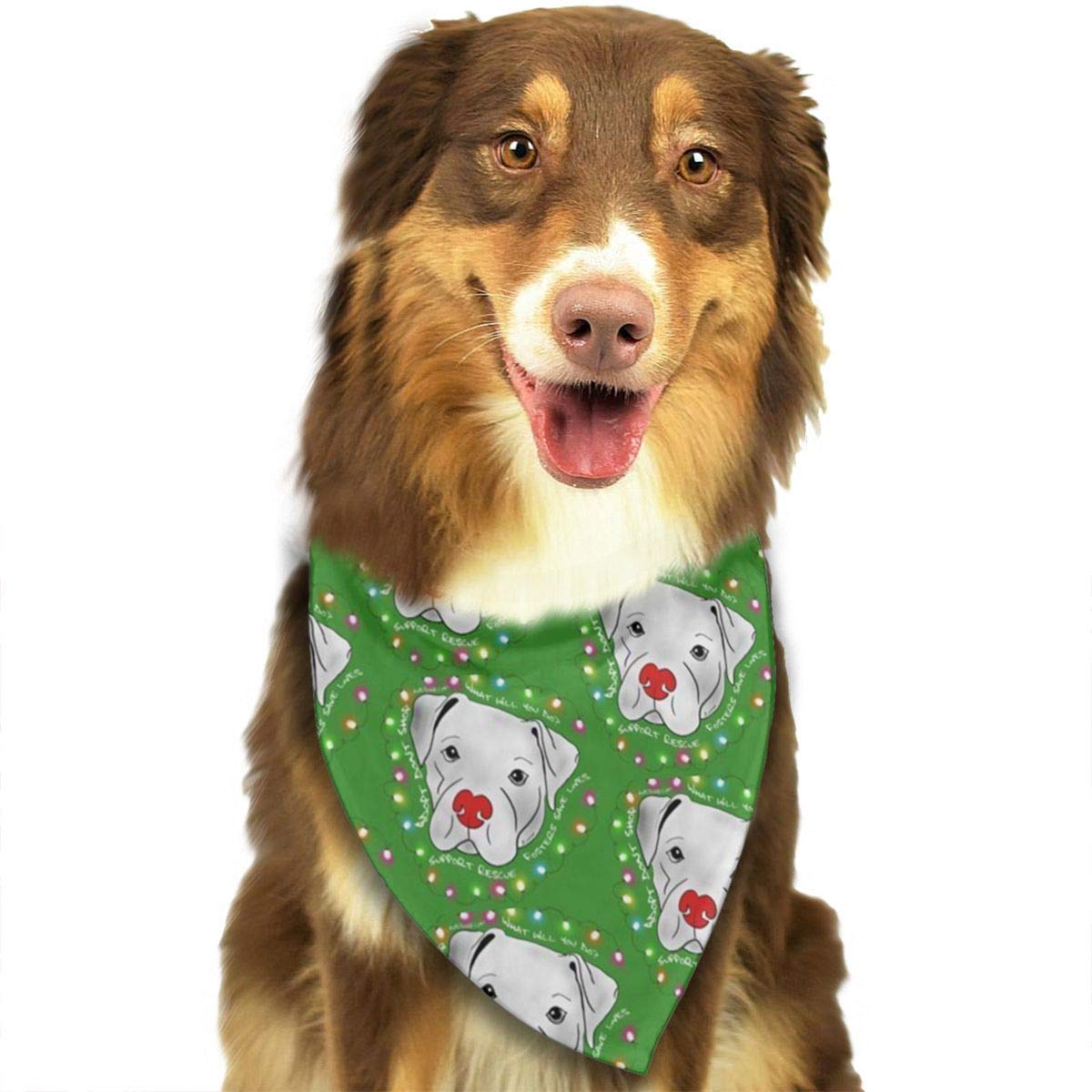 Da Ze Mao Yi Cats in Outer Space Bandana Triangle Bibs Scarfs Accessories for Pet Cats and Puppies