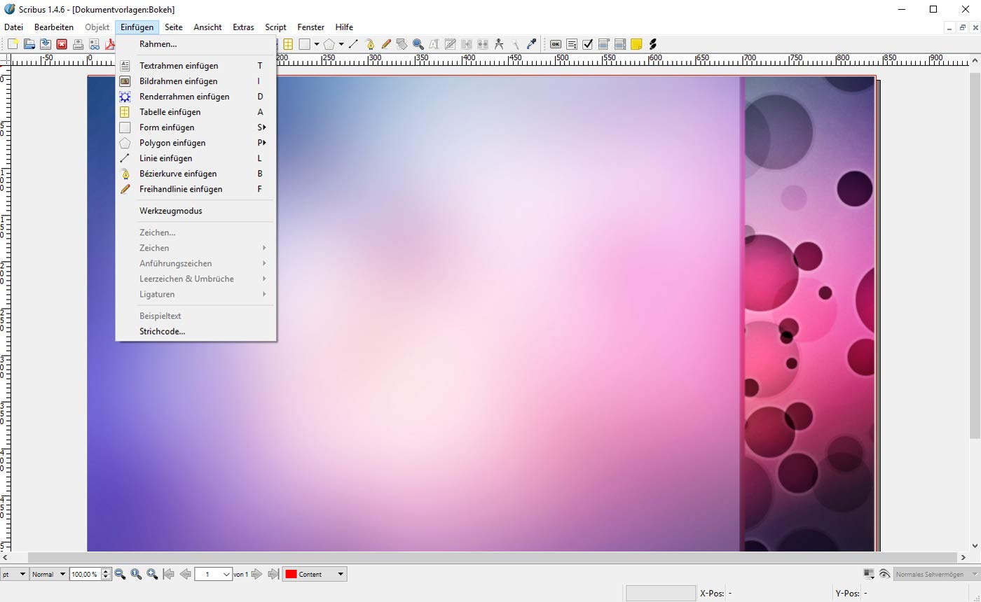 Scribus Desktop-Publishing