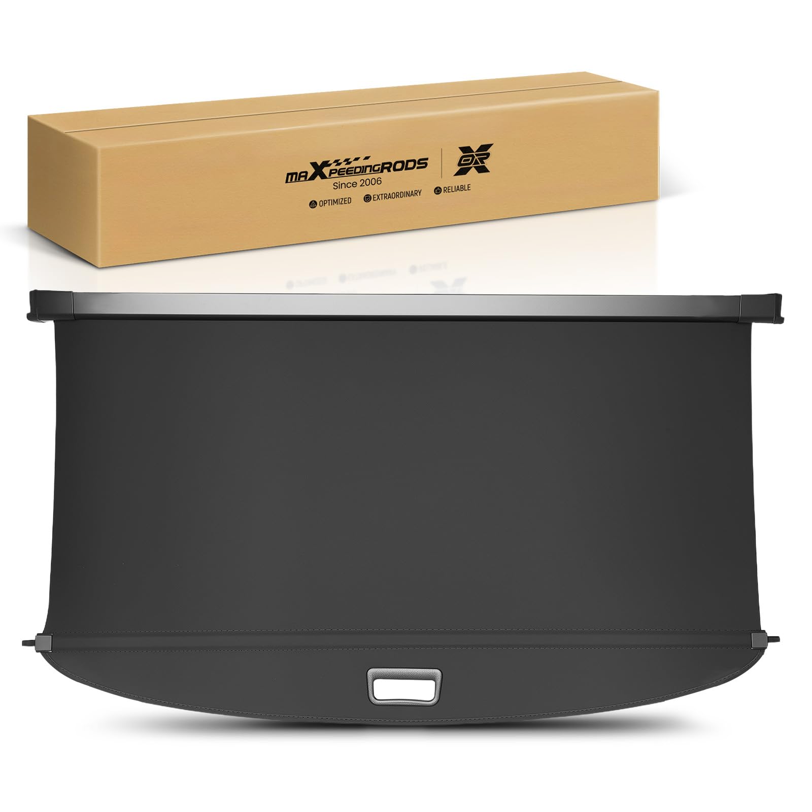 maXpeedingrods Laderaumabdeckung für BMW X3 G01 G08 2017-2024 Einziehbare Kofferraumabdeckung 51477471986 7471986 Direkter Ersatz Schwarz