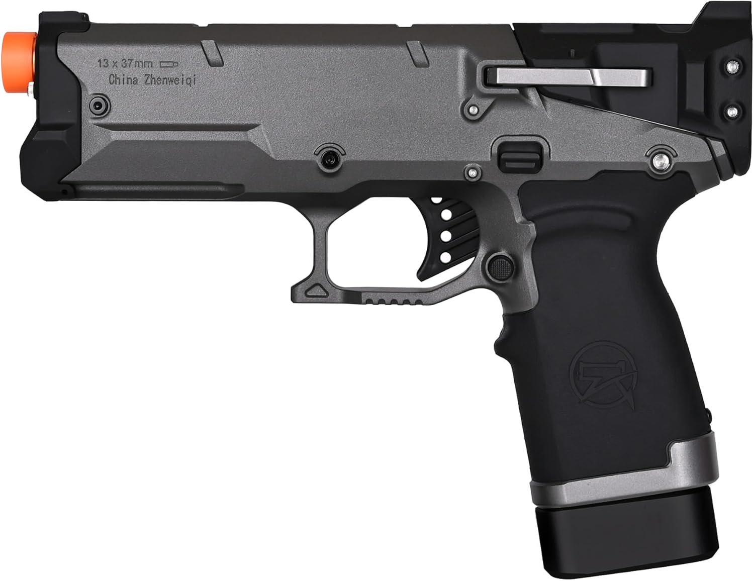 Zhenweiqi FIRE Rat Soft Dart Blaster, High Precision Foam Dart Launcher, Half Length Compatible