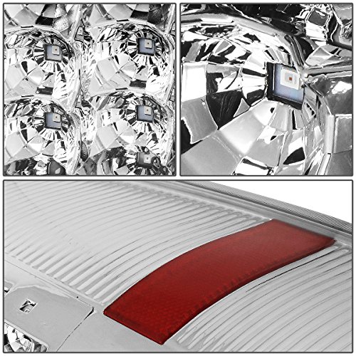 Image of DNA MOTORING TL-GMCSIE07-LED-CH-CL LED Tail Light Assembly Driver & Passenger Side [Compatible with 07-14 GMC Sierra 1500 2500HD 3500HD]