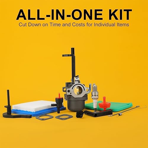 Miniatura 3 de Panari 591378 697978 Carburador para B-ri-ggsS-tra-tton Ni-kki 796321 696132 699966 696133 796322 Coleman Powermate 6250 Troy Bilt 5550 Piezas del