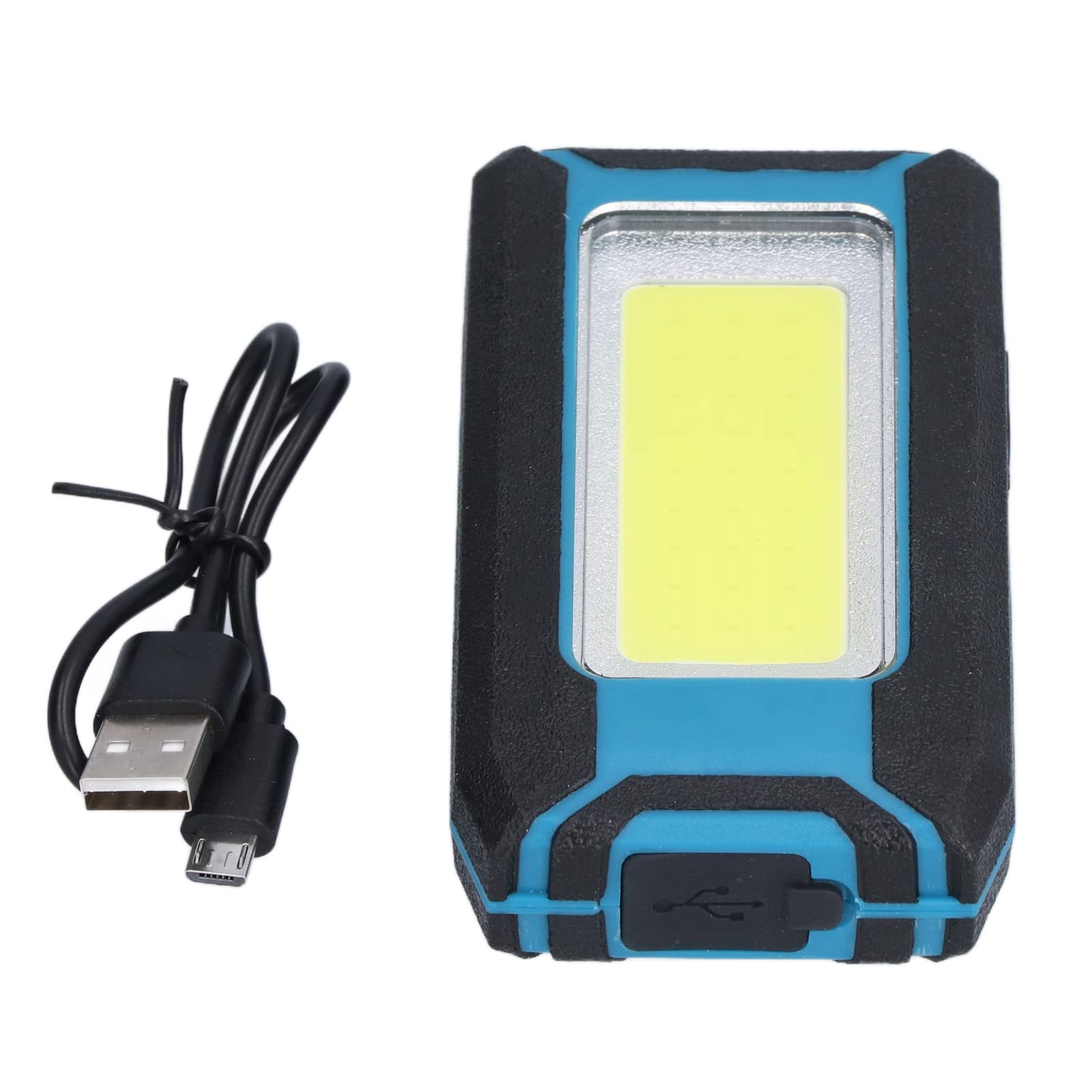 COB Luz De Trabajo USB Recargable Multimodo Súper Brillante con Base Magnética Luz LED Mecánica Portátil