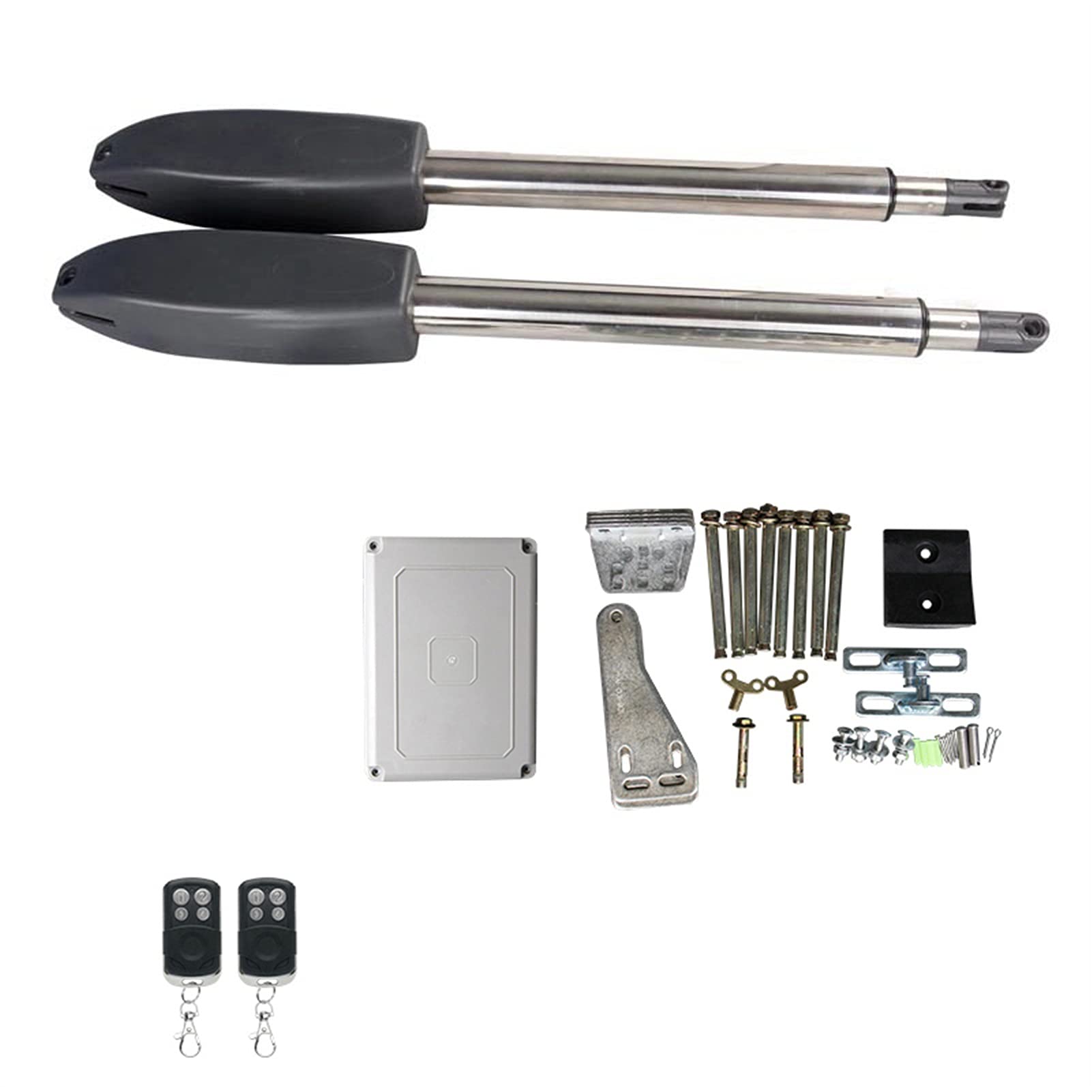 Abridor de Puertas Automatico, PKM-C02 Control remoto de la puerta remota de la puerta del abridor del abridor de la puerta del revestimiento de la puerta de giro automático de servicio pesado(Kit 1)
