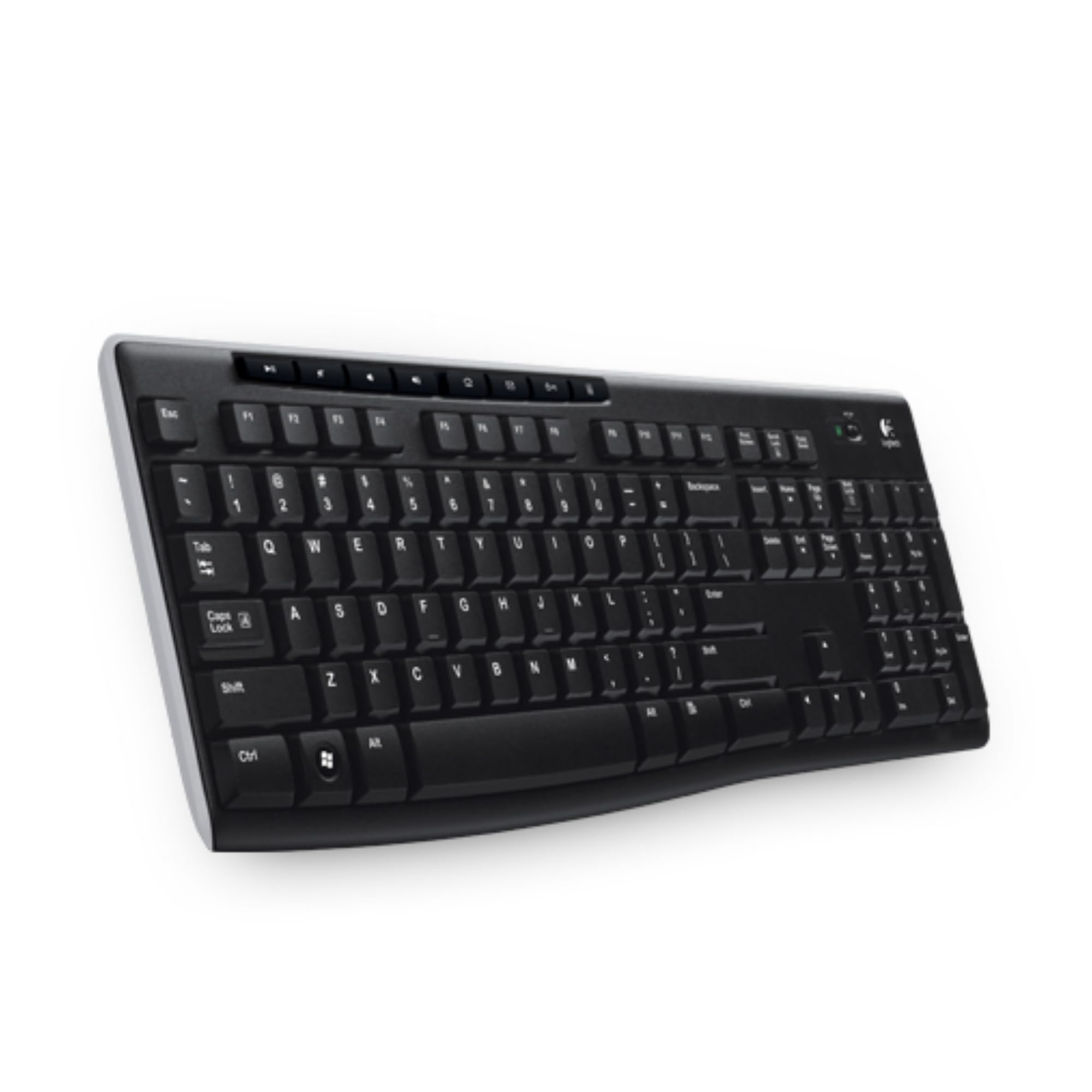 Logitech K270 Kabellos Tastatur für Windows - CZE-SKY QWERTY Layout