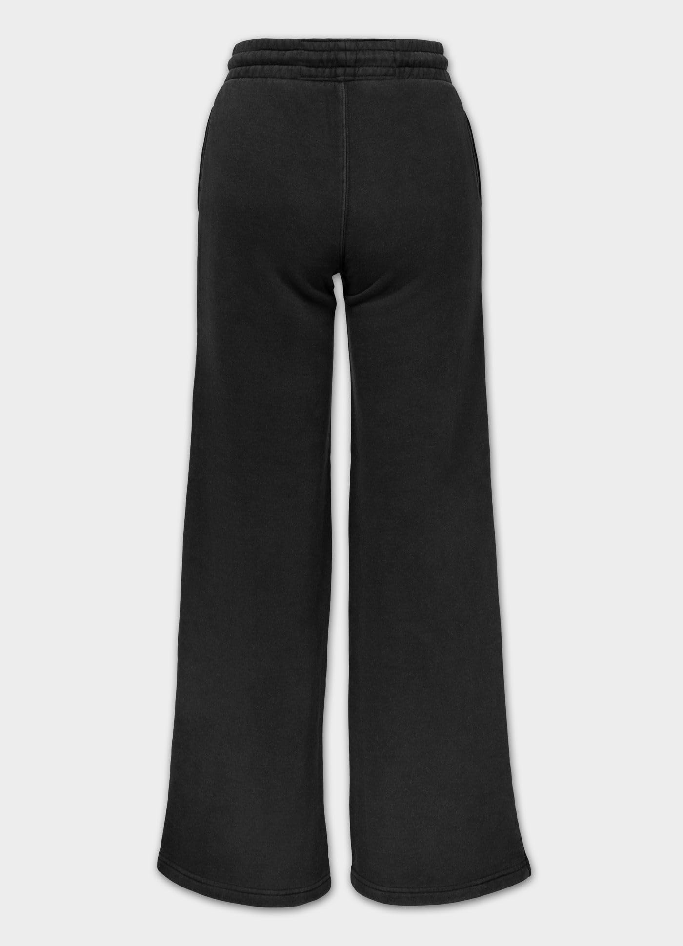 PITBULL Damen Jogginghose Washed LOVIA Wide Leg - Frauen Sweatpants mit weitem Bein, Baumwolle Polyester Mix, Bequeme Trainingshose mit Kordelzug & Taschen, Komfortable Freizeit Hose
