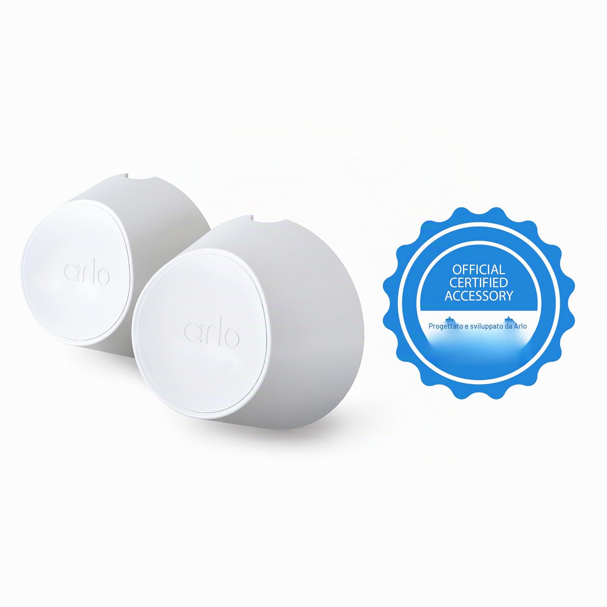 Arlo Supporto Magnetico Da Parete, Bianco, Compatibile Con Telecamera Sorveglianza Wi-Fi Arlo Pro 3, Pro 4, Pro 5, Ultra 2 - Accessorio Certificato Arlo, VMA5000