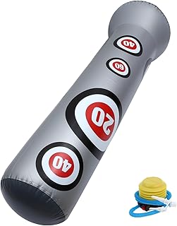 BCOATH 1Pc Coluna De Boxe Inflável De Boxe - Copo Para Crianças Inflável Saco De Areia De Boxe Saco De Areia De Pvc Exercício De Boxe Infantil Engrossado