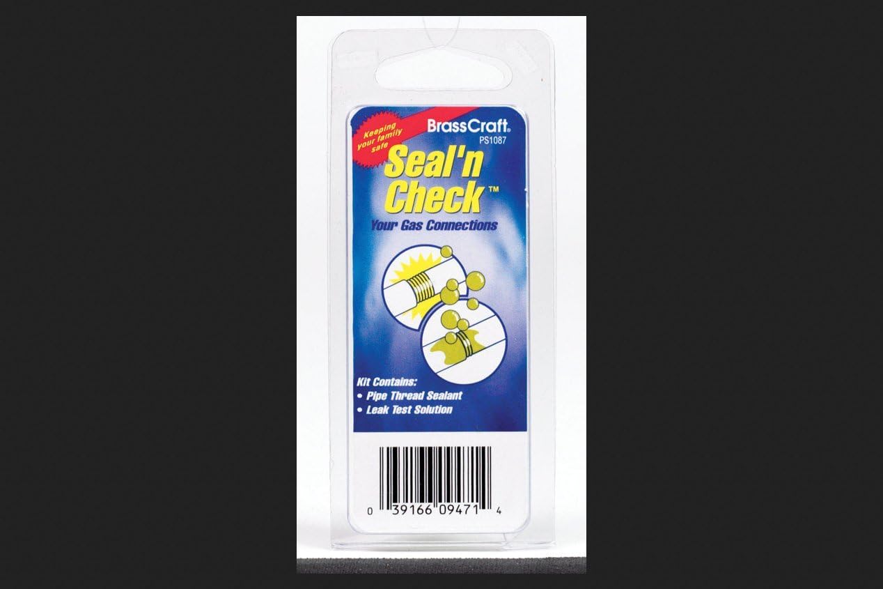 BrassCraft Seal-N-Check White Pipe Thread Sealant 1/8 oz.