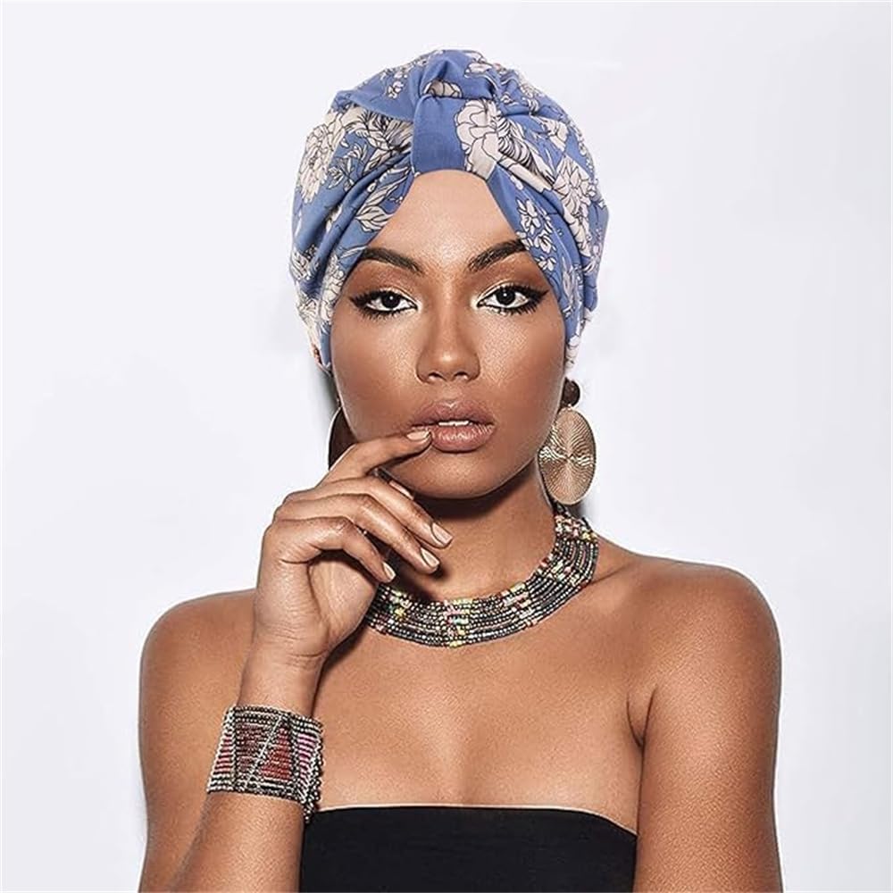 Foulard de chimio pour femme avec perte de cheveux - Bonnet de chimiothérapie - Turban