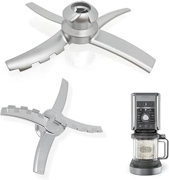 Stainless Steel Paddle Blade, Compatible With Ninja Creami NC500 NC501 Series Deluxe Ice Cream Makers, Mixing Parts, Compatible With Ninja Ice