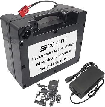 Rechargeable Battery 24V 10Ah 8Ah 12Ah 15Ah 25Ah 18Ah Lithium Battery 20Ah Electric Wheelchair Batteries for 100W - 600W Motor Kit with Charger and BMS,24v10ah Anderson