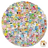 350PCS Water Bottle Stickers for Kids Teens,Cute Vinyl Waterproof Laptop Skateboard Stickers,Aesthet