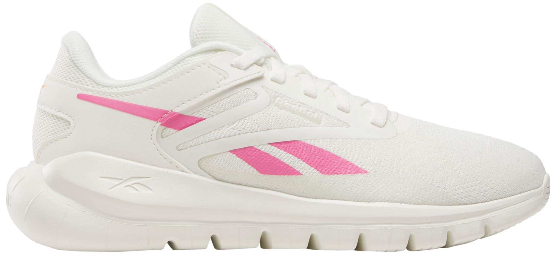 Reebok Women's Split Flex Trainers, Chalk/Passion Pink, 40.5 EU, Chalk Passion Pink, 8.5 UK