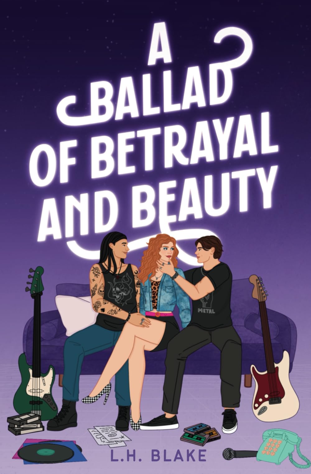 A Ballad of Betrayal and Beauty: A Polyamorous 80s Romance (Carnal Sins Series)