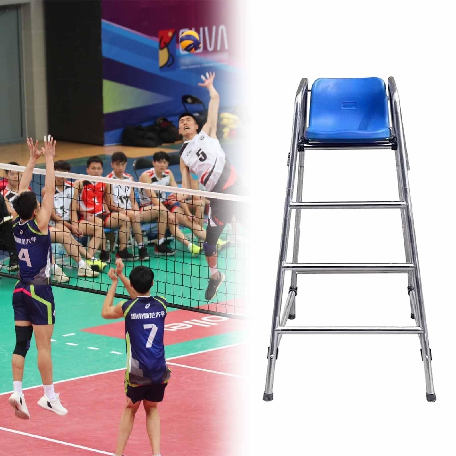 Genérico Escaleras para Piscinas Silla de Salvavidas Acero Inoxidable Observación de socorristas Playa Piscinas Cancha de Tenis Árbitro Socorristas Altos, Silla de observación de árbitro Alto 150cm p