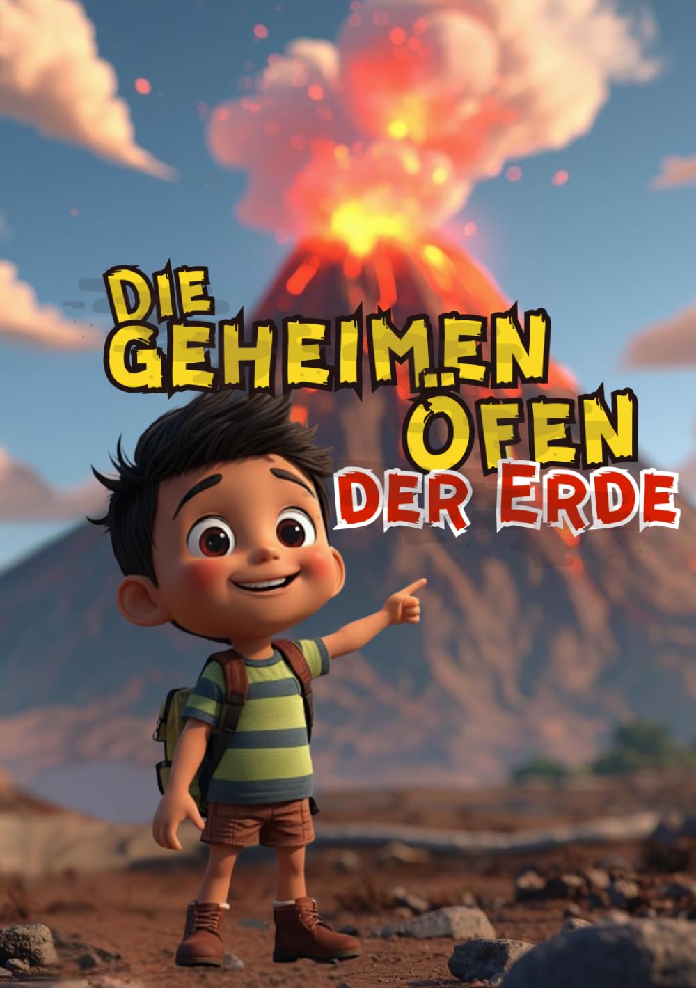 Die geheimen Öfen der Erde: Ein magisches Mitmachbuch über Vulkane – Lernen, Staunen & Experimentieren für Kinder von 3–8 Jahren (Magische Entdeckerwelten)