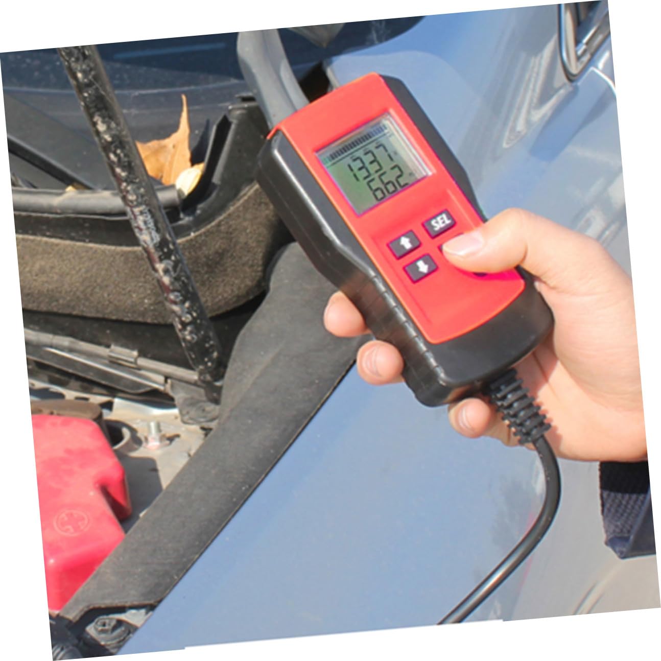 Garneck Tester per Batterie Auto Strumento Controllo Carica Resistenze Capacità Monitoraggio Tensione 12V