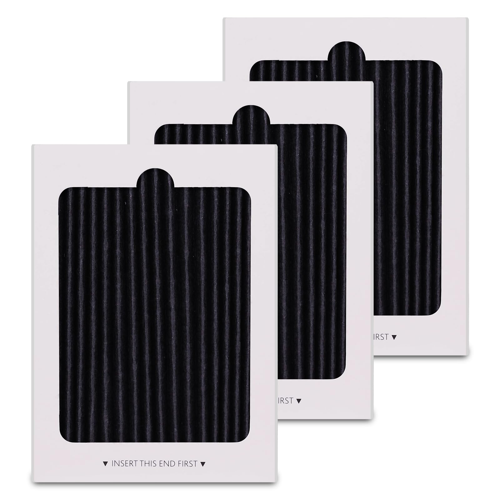 Photo 1 of 1 Pack Refrigerator Air Filter Replacement for Frigidaire and Electrolux EAFCBF Fridge Replace 242061001, 242047801, 242047804, Effective Filtration with Activated Carbon Filter