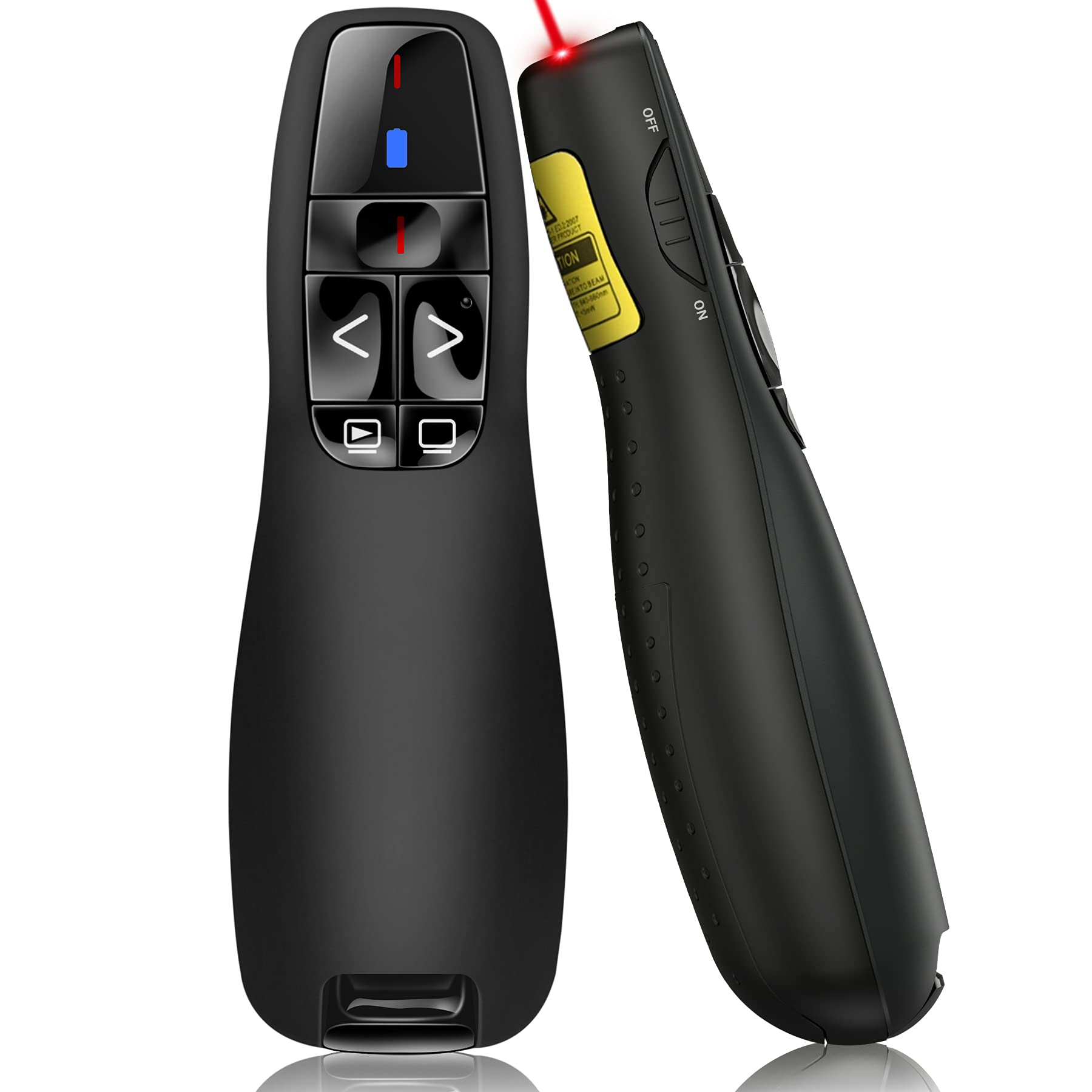 Buy Presentation Clicker Remote with Laser Pointer,RF 2.4GHz USB