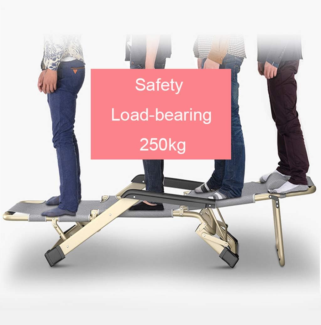 Sun Lounger Recliner Chairs| Foldable Reclining Chair| Zero Gravity Chair for Children Adult| Outdoor Camping Relaxer Chair for Beach Patio Garden Camping - Blue