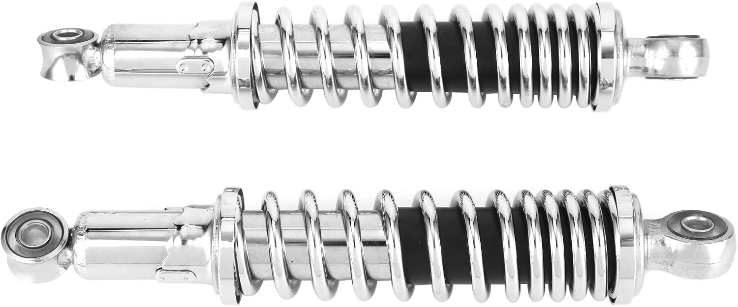 Mini Bike Shocks,Z50 Rear Shocks,z50r 10.5 shock absorbers z50 rear shocks Shock absorber and bracket 1 Pair Rear Shock Absorber Suspension Replacement Motorcycle Accessory Fit for Z50