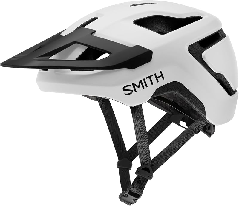 Pilot MTB Cycling Helmet – Matte White, Medium | Adult Mountain Bike Helmet with MIPS Technology + Visor. Lightweight Impact Protection for Men & Women.