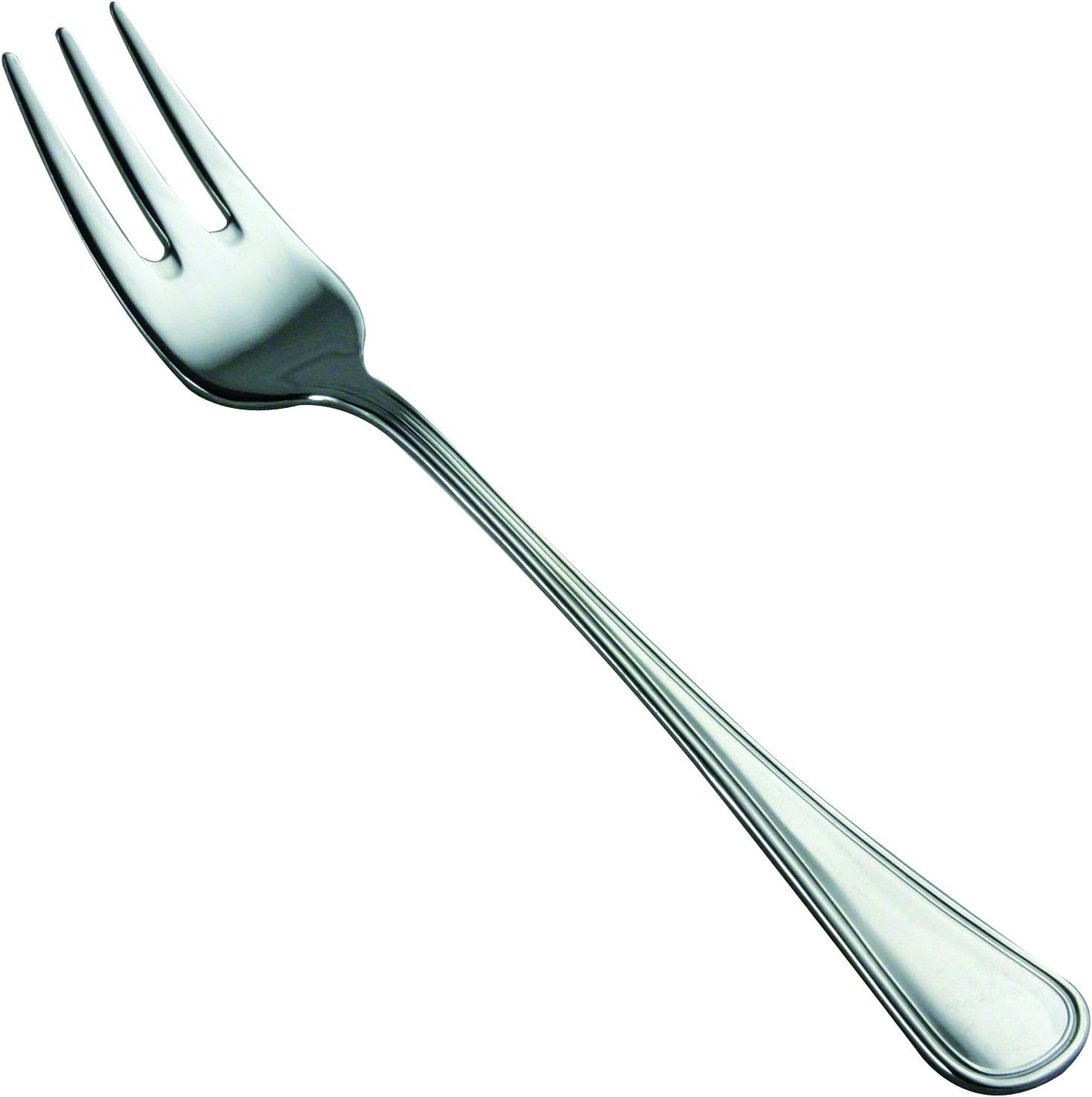 Salvinelli Flow 3 Prongs Serving Fork, 2.5 mm, Stainless Steel, 30 x 0.25 x 30 cm