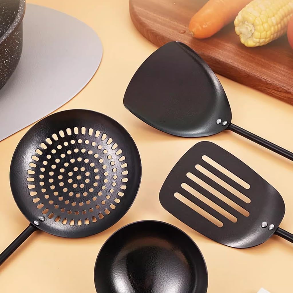 DUYHBAWRS-779 Kitchen Utensil Sets Non-Stick Long Shank Matter Mixture Shovel Dinnerware