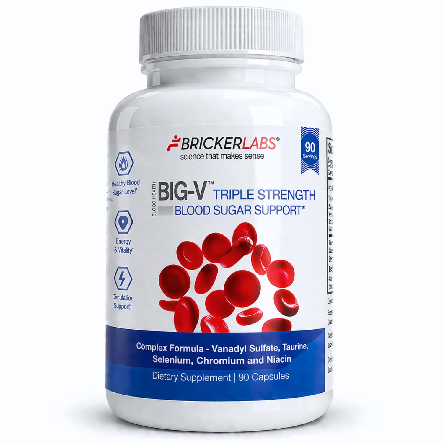 Bricker Labs Big-V Triple Strength