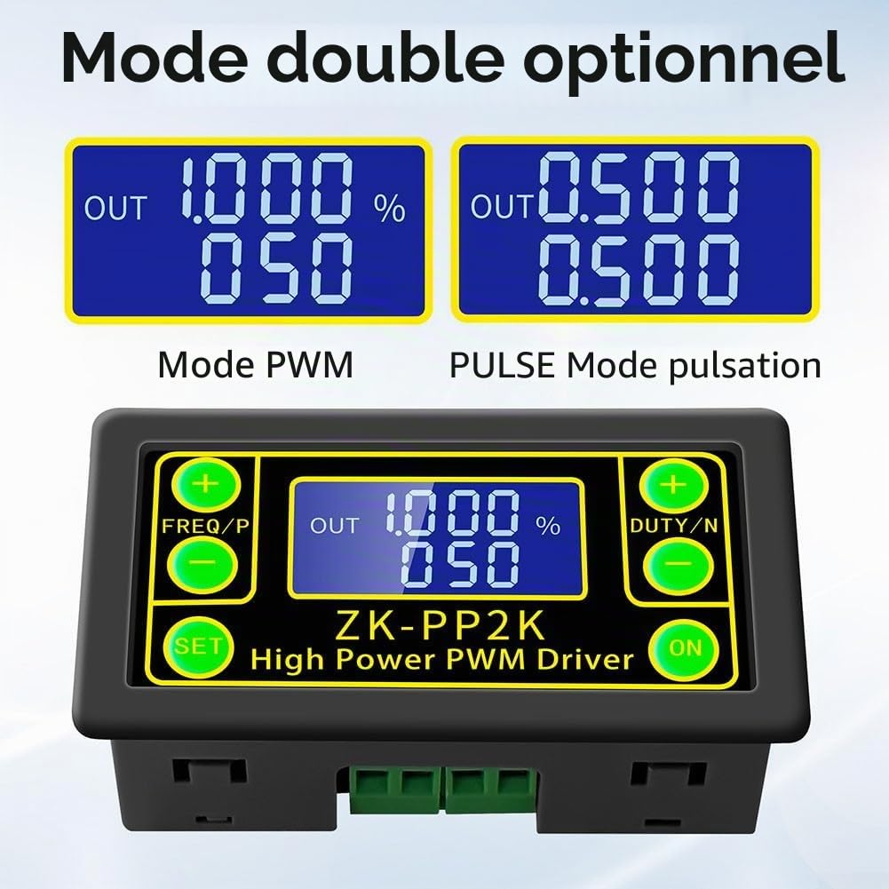 ZYWUOY ZK-PP2K Contrôleur de gradation PWM haute puissance pour PWM Pulse Dual Mode Motor Generator Drive Controller