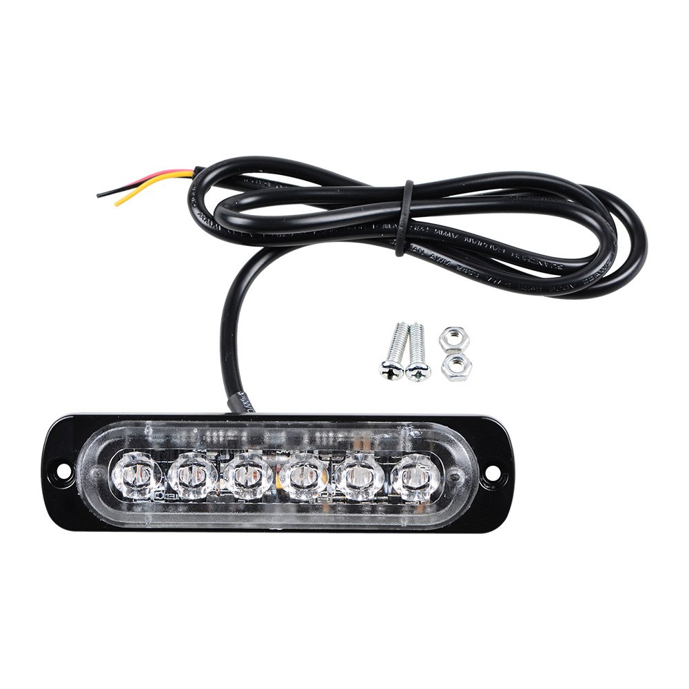Lot de 4 lumières stroboscopiques LED sans fil pour décoration de