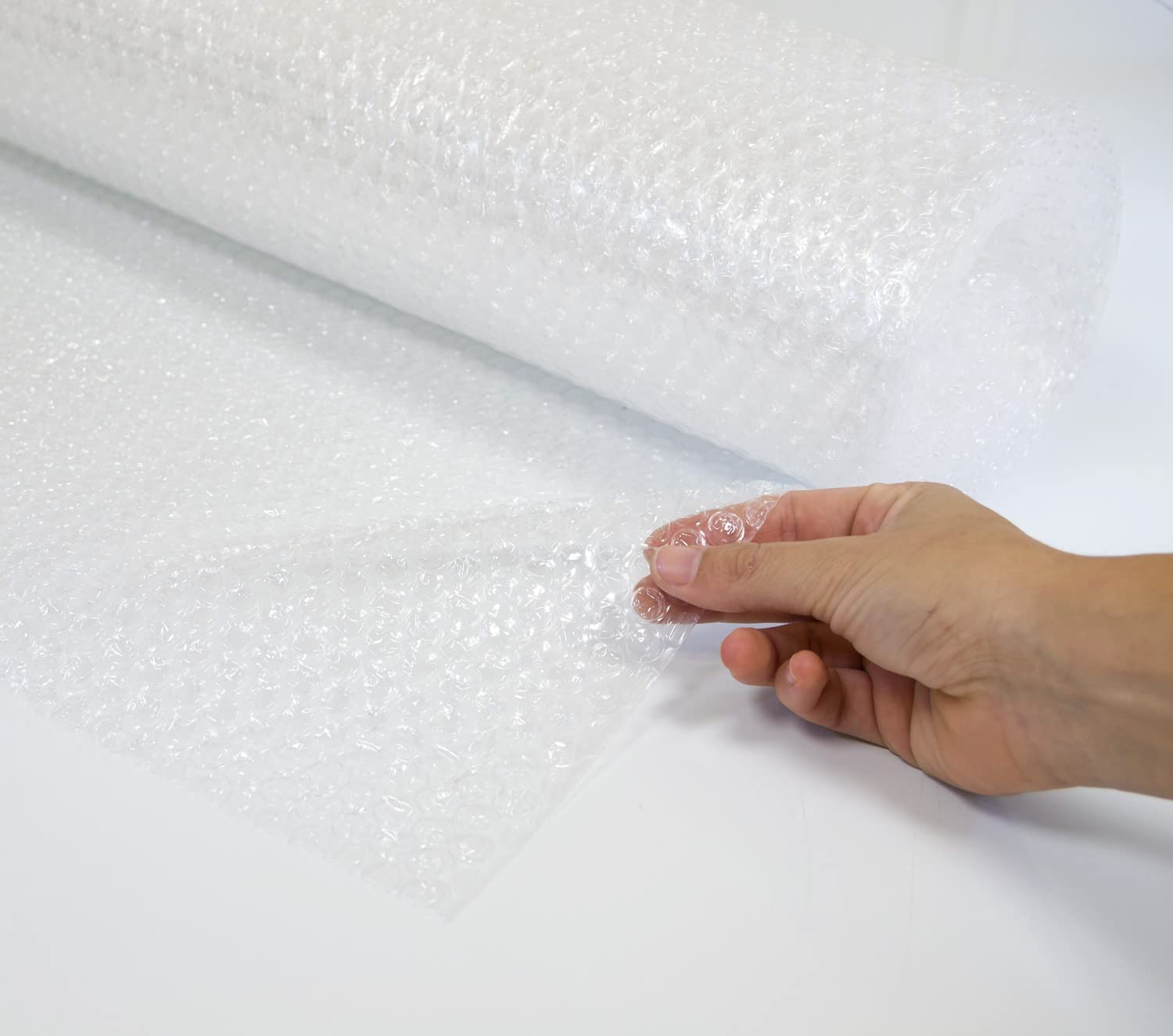 Rollo Burbujas Embalaje, Papel de Burbujas para Embalar, Plástico de Burbujas para Mudanzas, Embalajes y Cajas. Medida 100 cm x 25 m de longitud - Ofituria