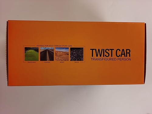 Miniatura 10 de AmazeFun Auto a control remoto, camión monstruo todoterreno 112, 2.4GHz 4WD Twist Stunt RC Car, juguete grande de doble cara, juguete de conducción