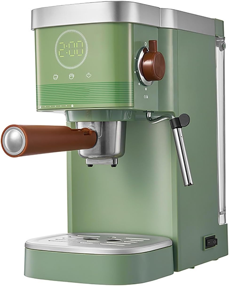 Cafetera Semi Automática de 20 Bar con Espumador, 1.2L