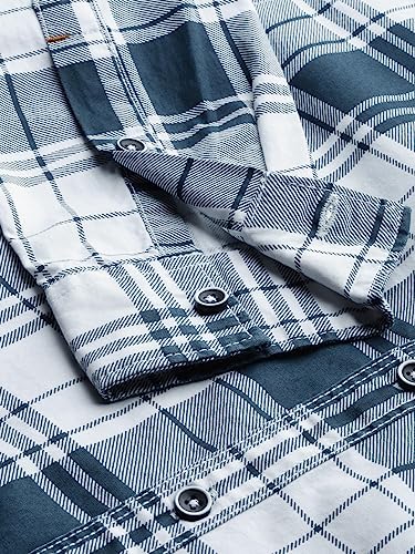 The Indian Garage Co Men Slim Fit Checkered Casual Shirt - Image 3