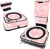 Vista 14 de MIGHTY SKINS Piel brillante con purpurina compatible con iRobot Roomba s9+ Vacuum y Braava Jet m6 Bundle – Negro Camo Protector de alto brillo