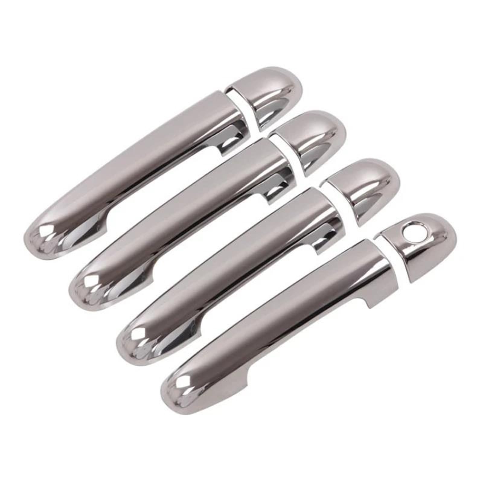 YSDSLS Sleek Door Handle Chrome Car Side Door Handle Cover Trim for Hyundai for Elantra/for I30 / I20 2007 2008 2009 2010 2011