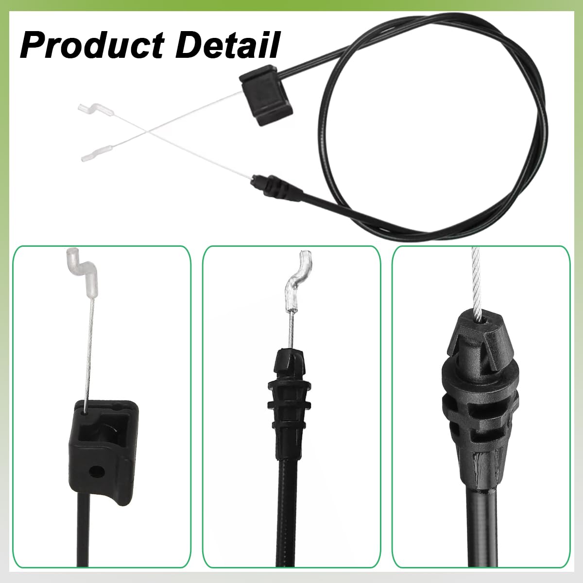 ZAMDOE 112-8818 Brake Cable Replacement for Toro 20330 20339 10642 10603 10641 20331 20314 20316 20318 20323 20338 20350 20351 for 20" Rear Bagging for 22" Recycler Lawn Mower - Image 3
